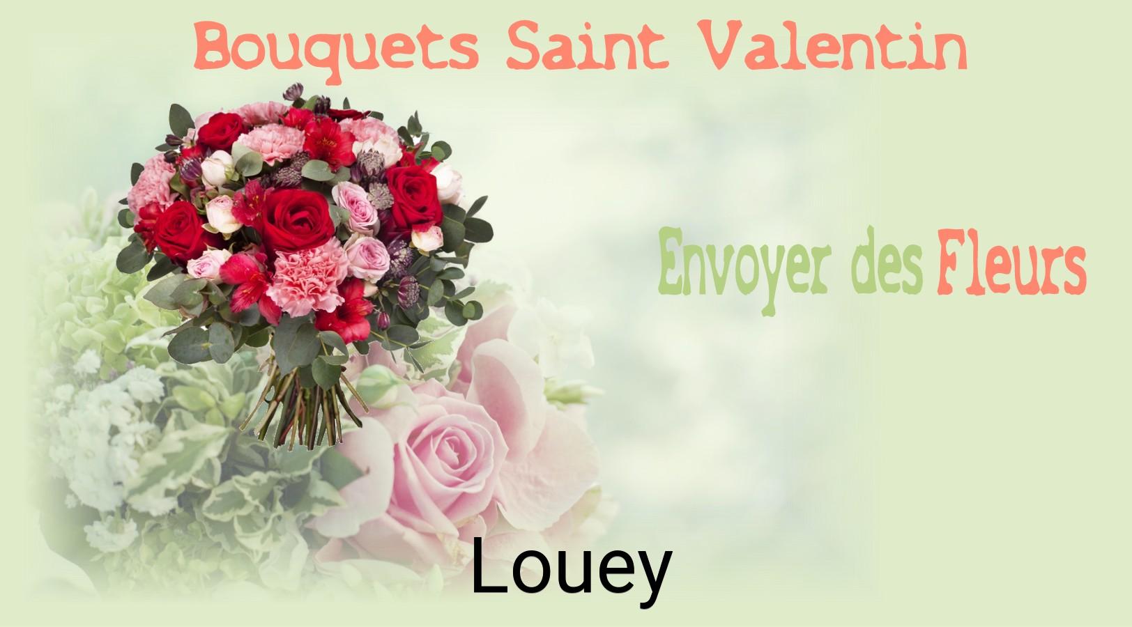 Roses de Saint-Valentin livrées à Louey